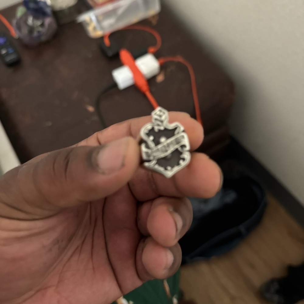 Silver Crest Pendant